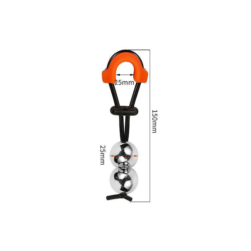 Металл жыныс зембіл-қос шар (φ25мм)
